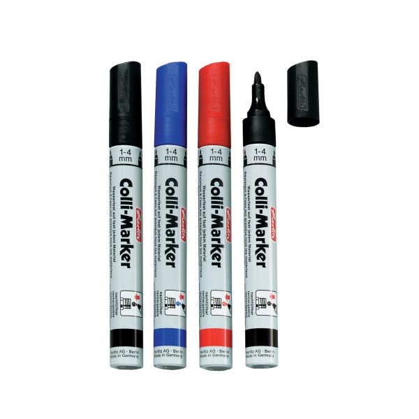 Colli Marker 1-4 mm assorted colours 5 pieces in cardboard box