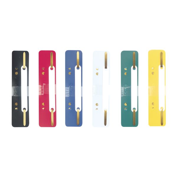 filing strip PP assorted colours 150 pieces