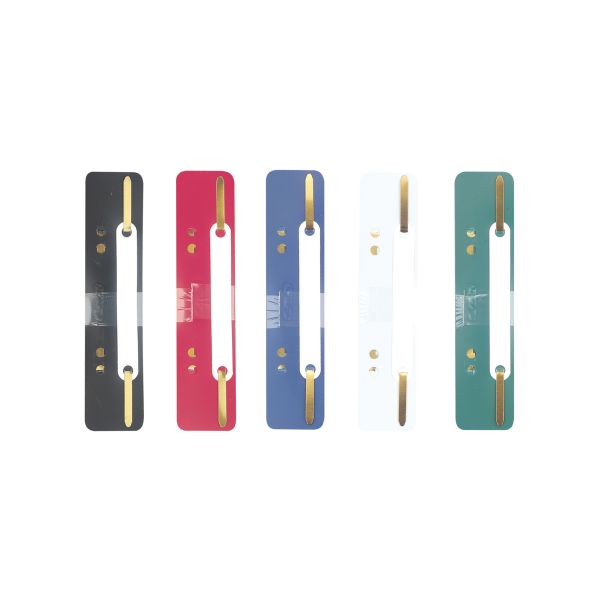 filing strip PP assorted colours 25 pieces