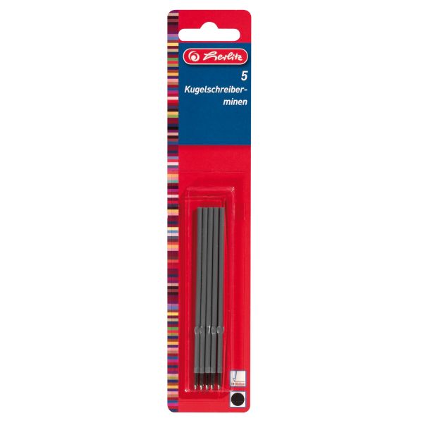 ballpoint refill X-20 black 5 pieces