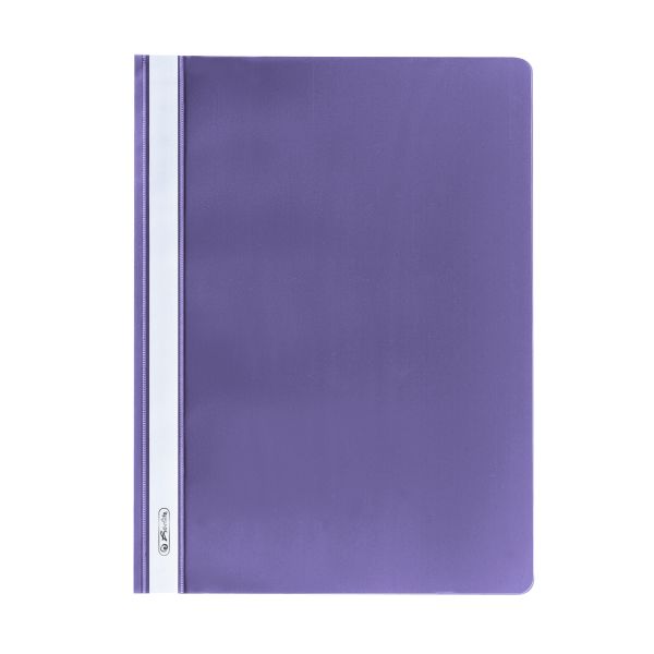 flat file A4 PP purple