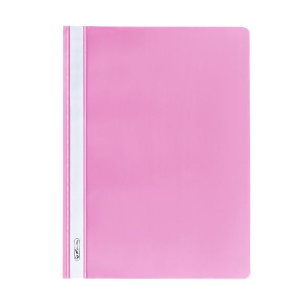 flat file A4 PP pink