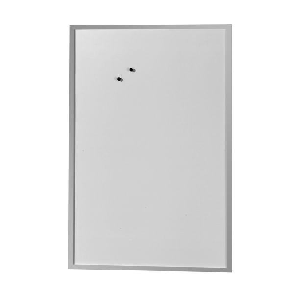 magnet board und white board 60x80 with silver frame