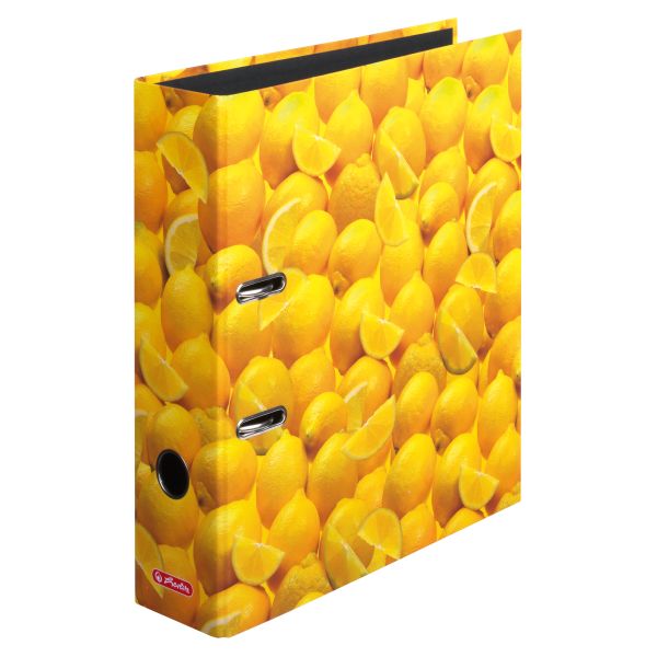 lever arch file maX.file A4 8cm Lemon