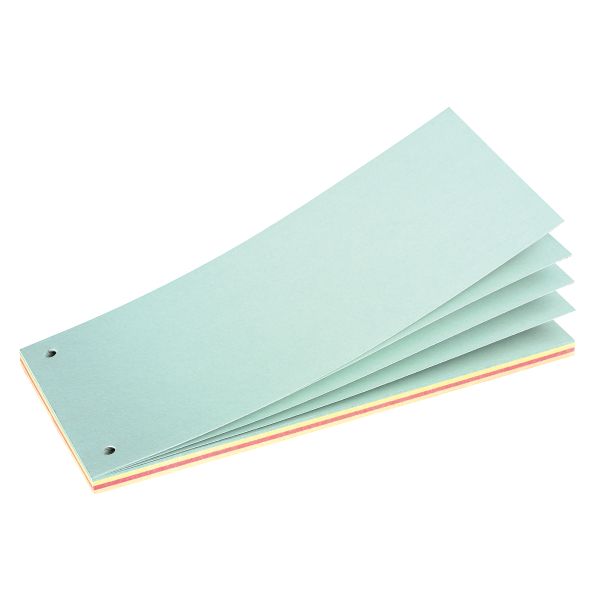 divider strip pad 40 sheets coloured