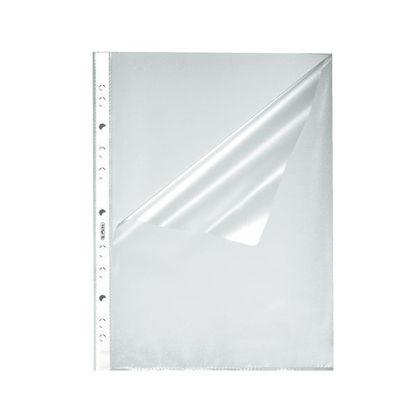 clear pocket A4 open top and side 100 pieces