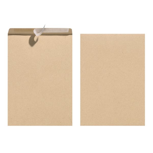 mailing bag C5 90g peel and seal brown 10 pieces