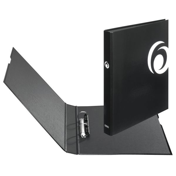 2-ring binder maX.file Fresh Colour A4 black