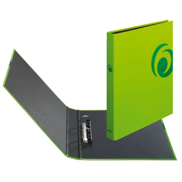 2-ring binder maX.file Fresh Colour A4 light green