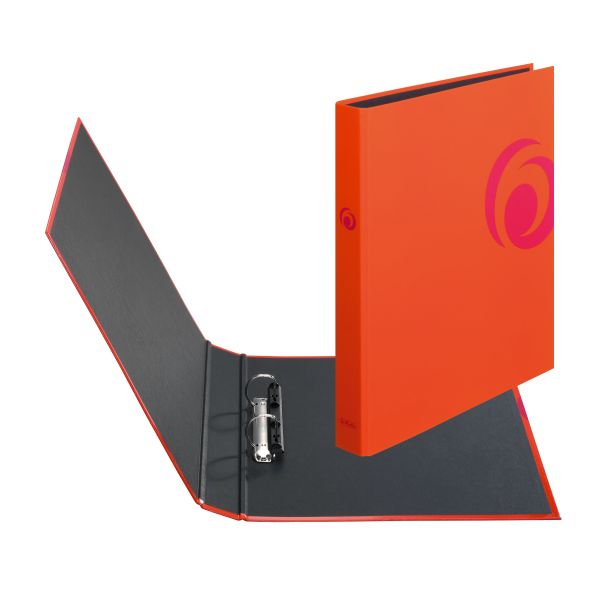 2-ring binder maX.file Fresh Colour A4 orange