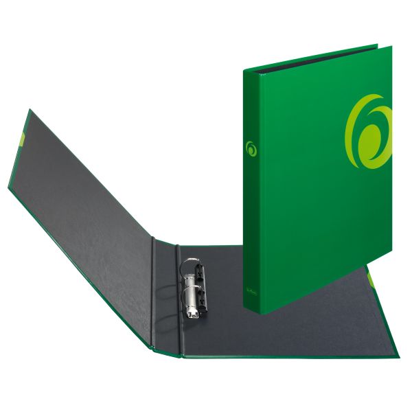 2-ring binder maX.file Fresh Colour A4 green