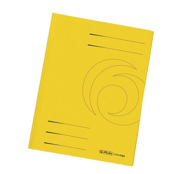 3-flap file A4 recycling intense yellow