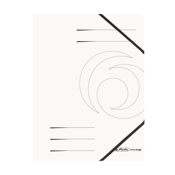 elastic folder Quality A4 white