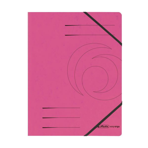 elastic folder Quality A4 fuchsia