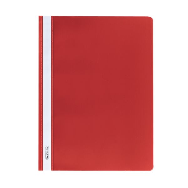 flat file A4 PP red