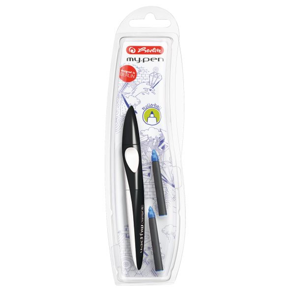 rollerball pen my.pen black/white
