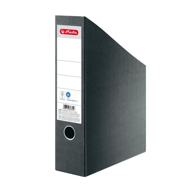 magazin rack fiberboard A4 Herlitz grey recycling