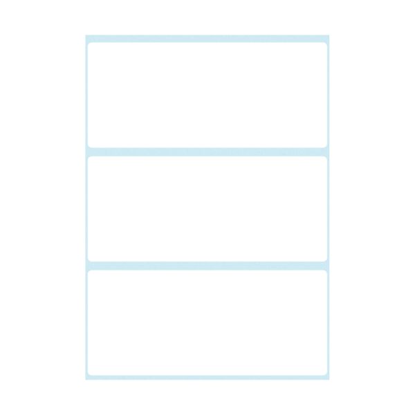 office label white 36x82mm self-adhesive 18 pieces
