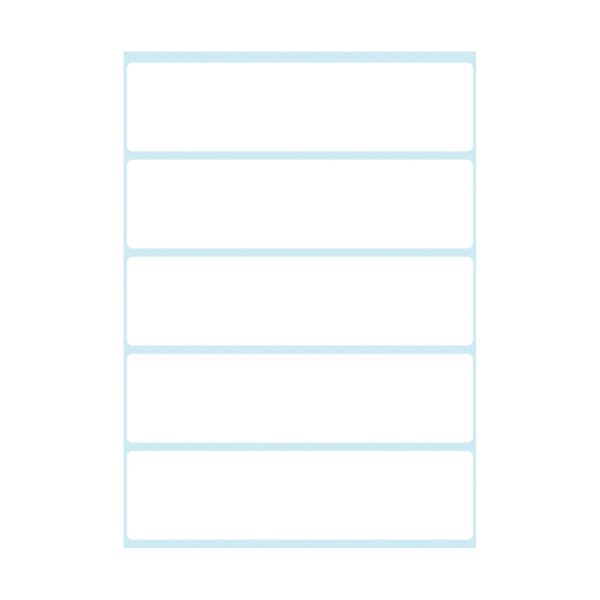 office label white 21x82mm self-adhesive 30 pieces