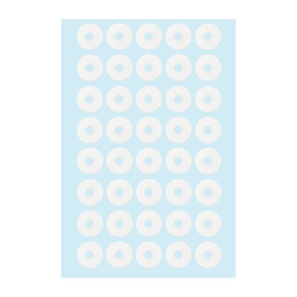 reinforcement rings white self-adhesive