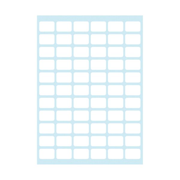 office label white 8x12mm self-adhesive 396 pieces