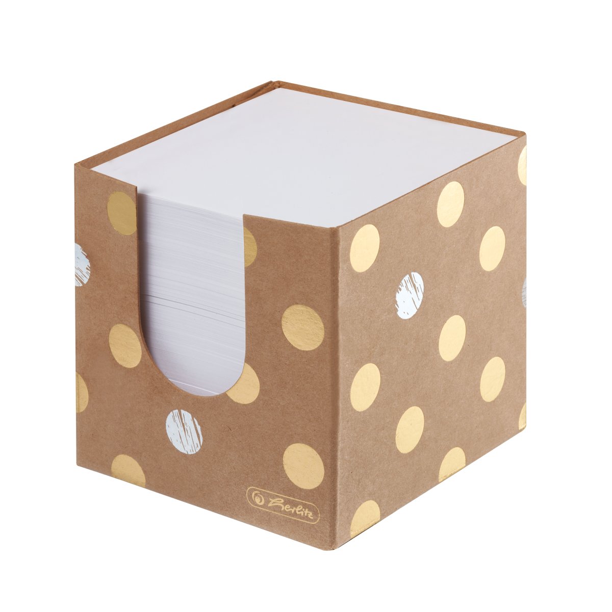 note cube box 700 sheets 9x9x9 cm Pure Glam - Herlitz