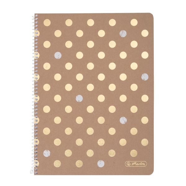 spiral pad A4 80 sheets spezial ruling, motif Pure Glam