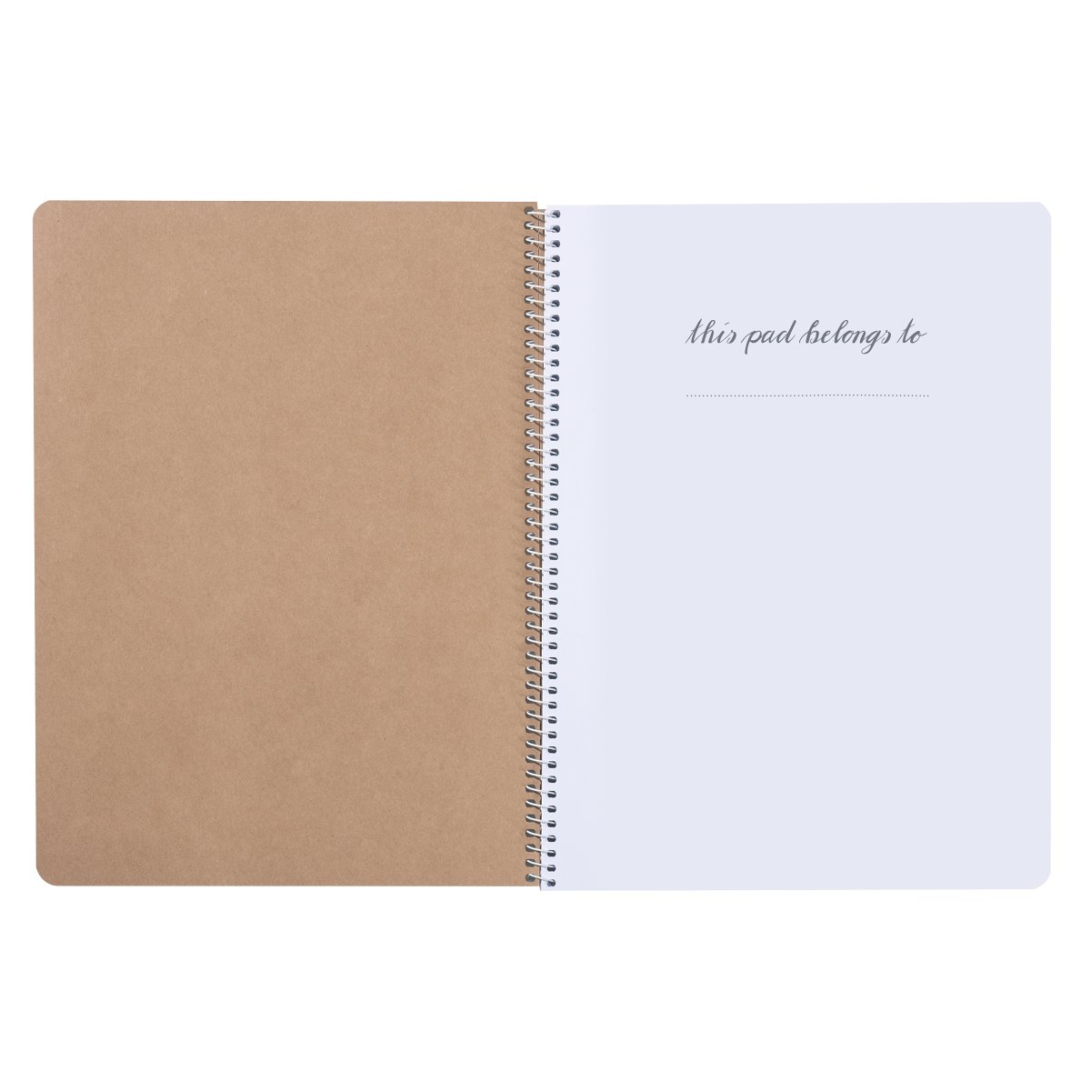 spiral pad A4 80 sheets spezial ruling, motif Pure Glam Herlitz