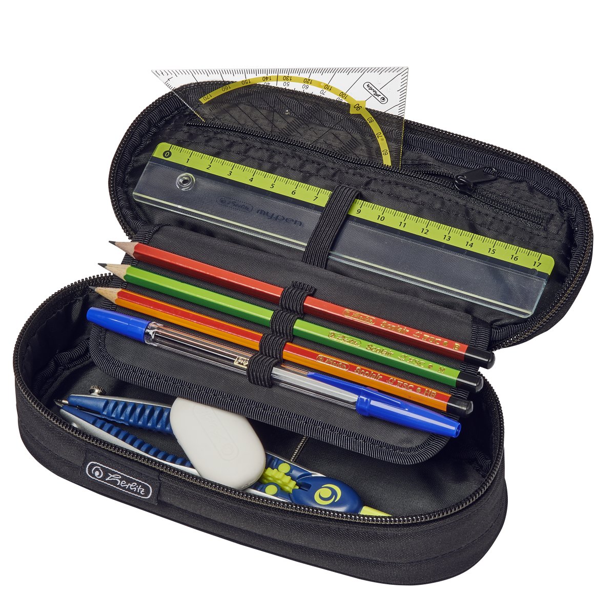 pencil pouch case black - Herlitz