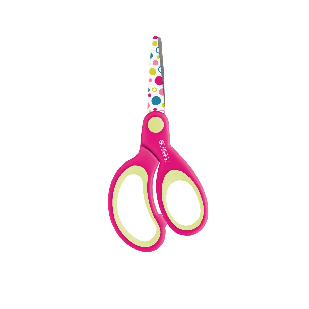 design craft scissors round assorted colours - Herlitz