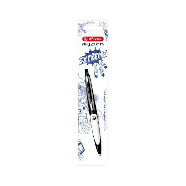 Ballpoint pen my.pen black/white