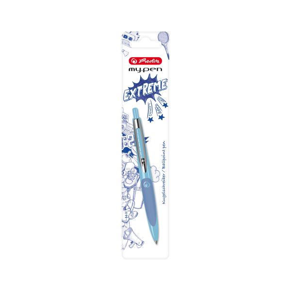Ballpoint pen my.pen lightblue/darkblue