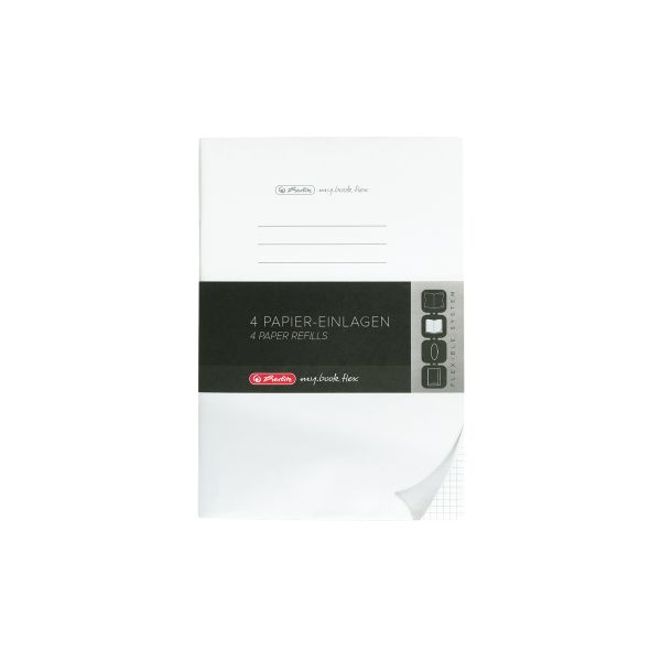 Refill flex A4 4x40 sheets squared, FSC Mix, punched, microperforation my.book