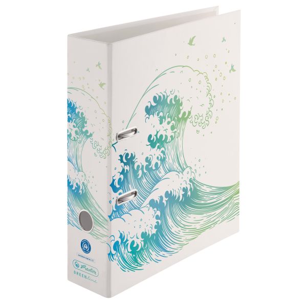 lever arch file maX.file A4 8cm GREENline Wave