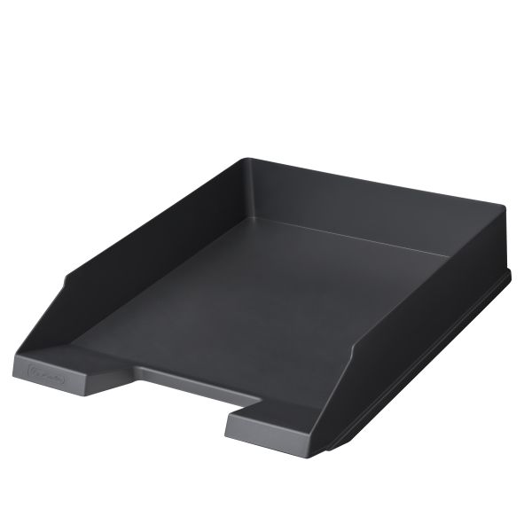 filing tray A4-C4 classic Herlitz recycling Blue Angel anthracite