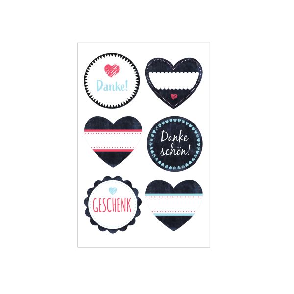 deco stickers motif 3 self-adhesive FSC