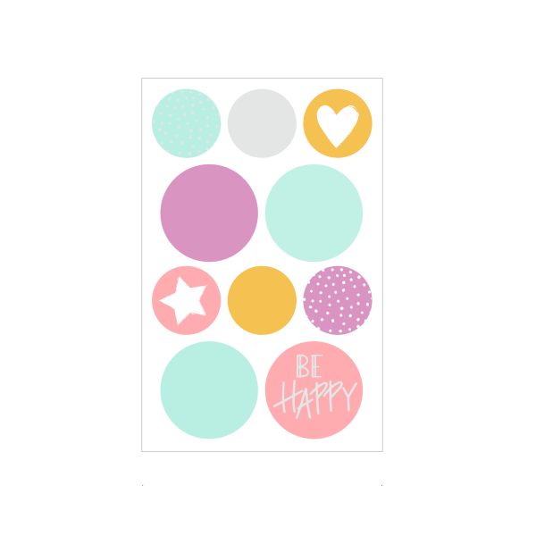 deco stickers motif 18 self-adhesive FSC