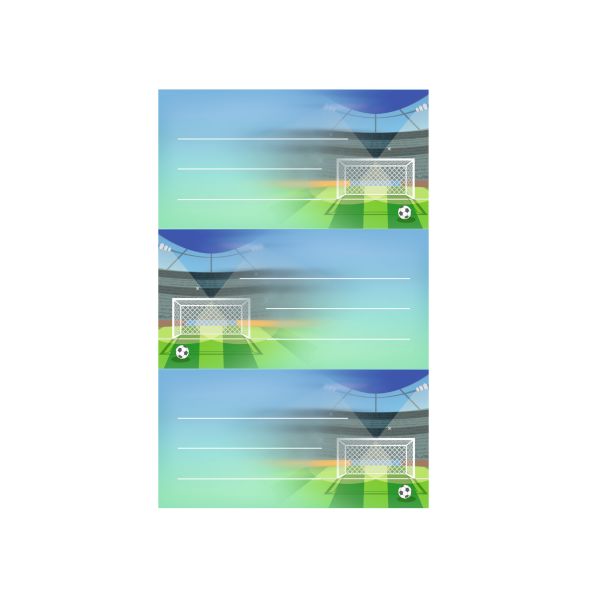 book labels motif 5 self-adhesive FSC
