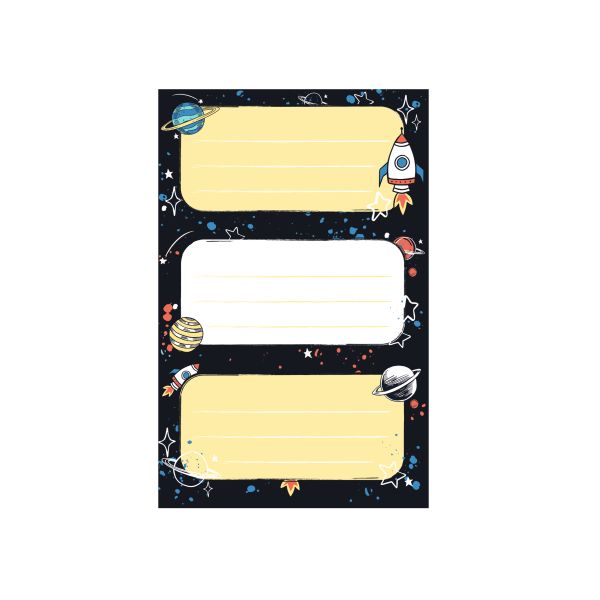 book labels motif 8 self-adhesive FSC