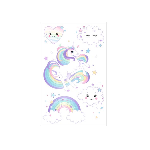 Stickers Girl motif 6 self-adhesive FSC P
