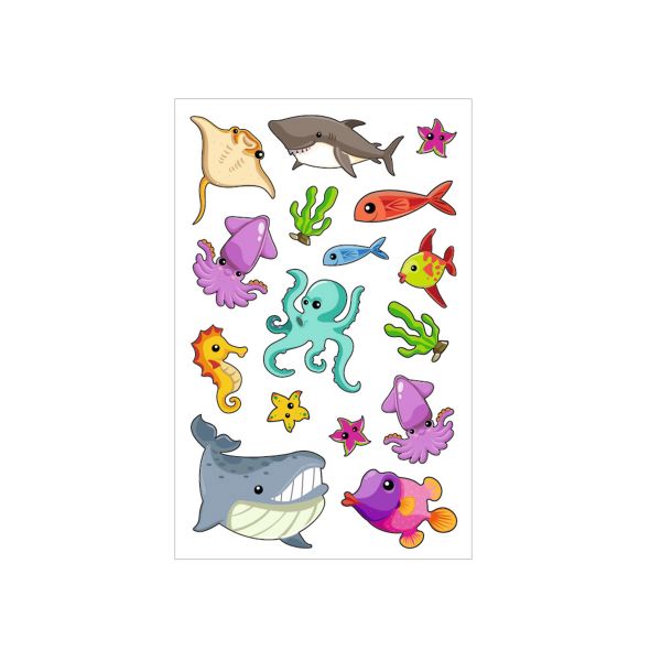 Stickers Girl motif 2 self-adhesive FSC P