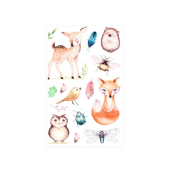stickers Girl motif 5 self-adhesive FSC