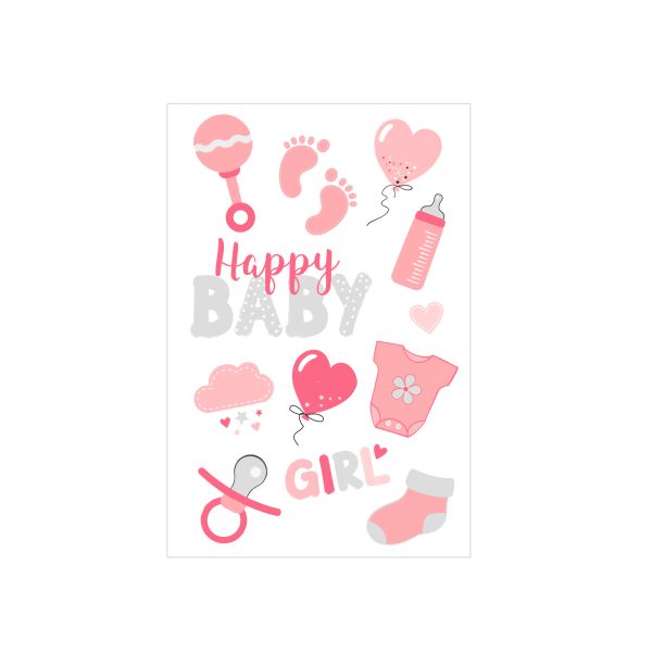 deco stickers motif 20 self-adhesive FSC