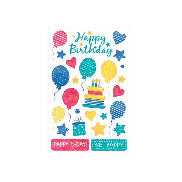deco stickers motif 12 self-adhesive FSC