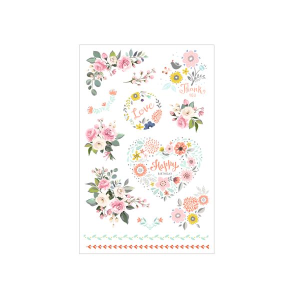 deco stickers motif 16 self-adhesive FSC