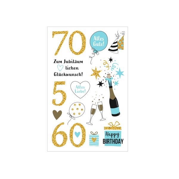 deco stickers motif 22 self-adhesive FSC