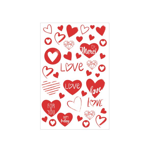 deco stickers motif 7 self-adhesive FSC