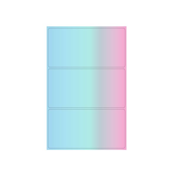 office label pastell 36x82mm self-adhesive 18 pieces FSC