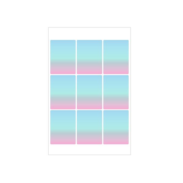 office label pastell 24x35mm self-adhesive 54 pieces FSC