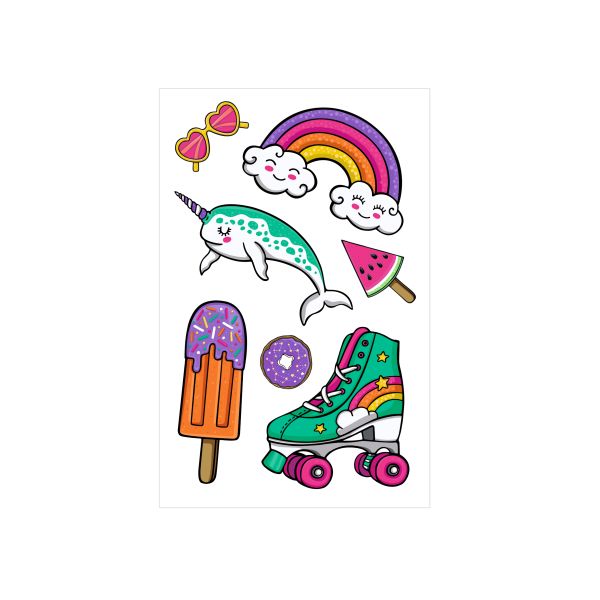 stickers kids motif 8 self-adhesive FSC P